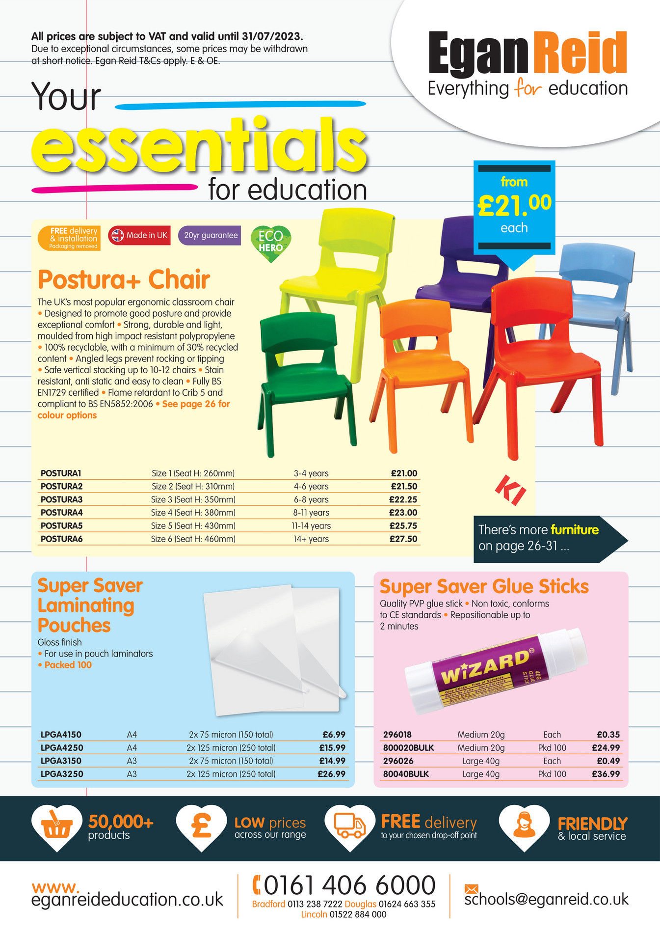 Egan Reid Education Essentials for Education 2023 Page 2021