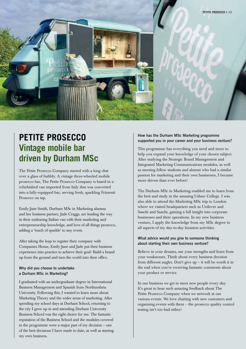 Durham University Impact Issue 2 Page 38 39 Created