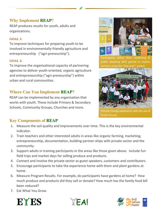 REAP Information - Page 1 - Created with Publitas.com