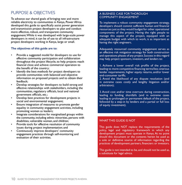 PWG - Guide to Community Engagement for Power Projects in Kenya - Page ...