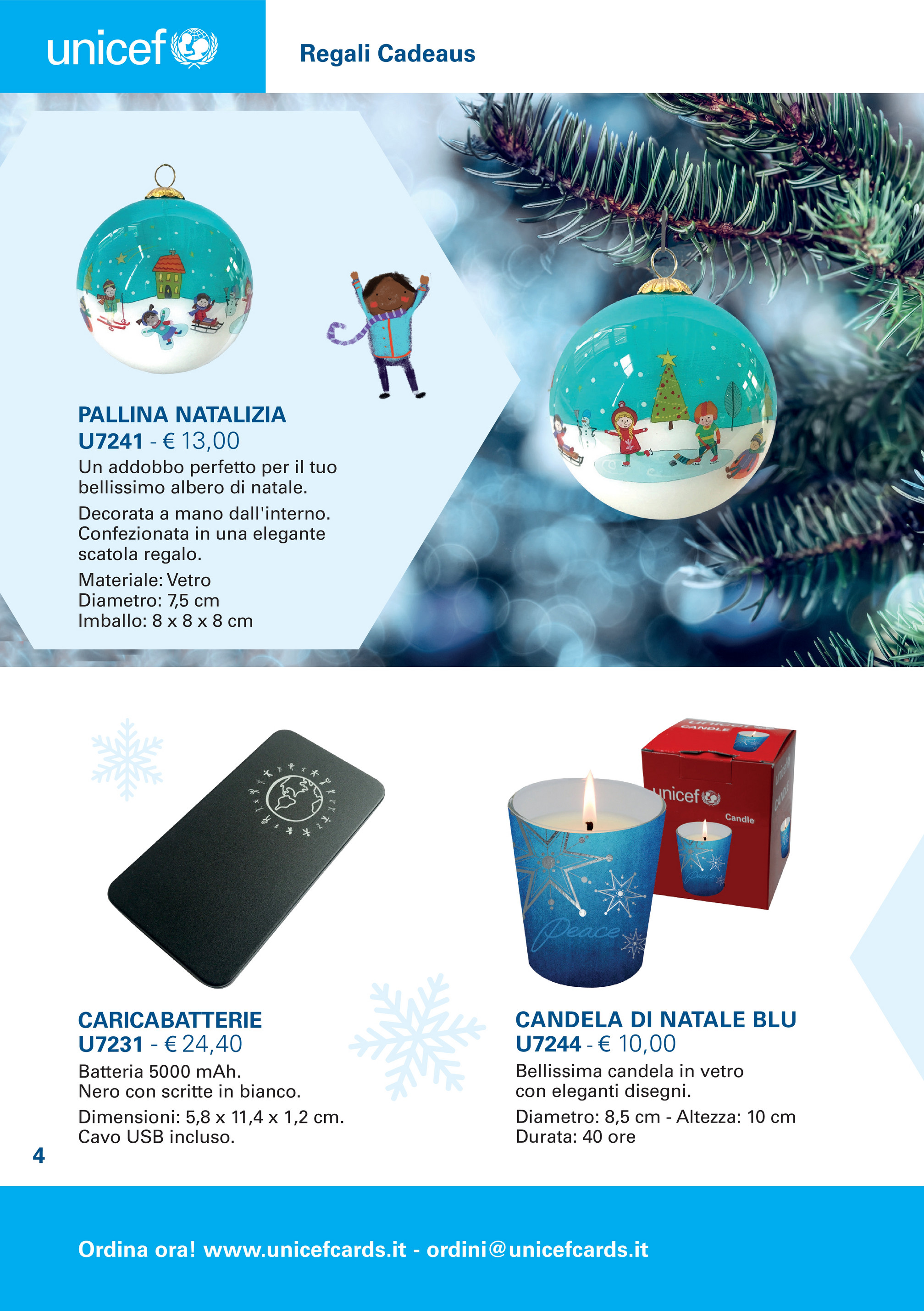 Immagini Natalizie Unicef.My Publications Italia Brochure Christmas 2019 B2c A5 Pagina 1 Created With Publitas Com