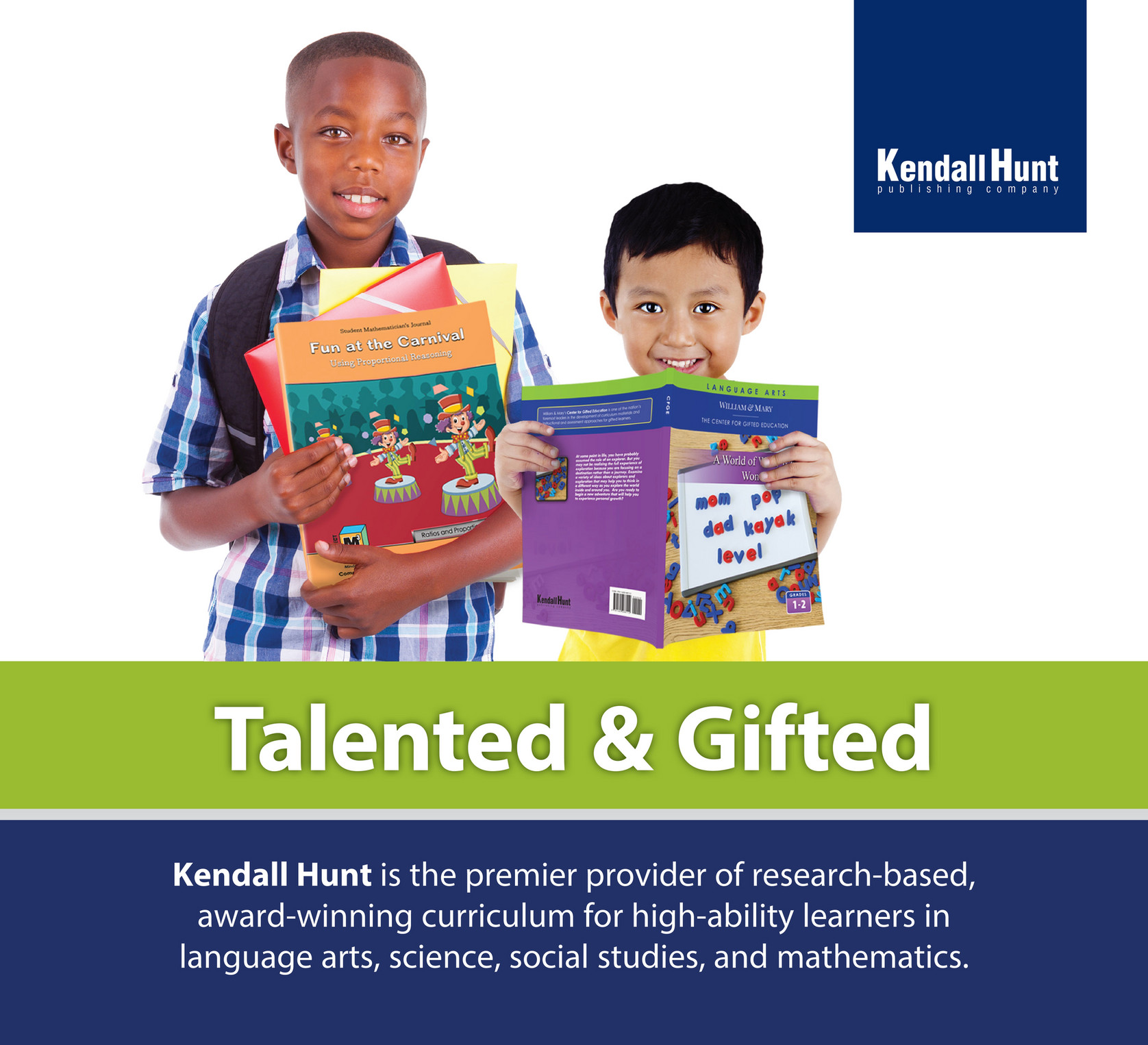 Kendall Hunt Publishing Company Talented And Gifted Brochure Page 2 Kendall hunt publishing company talented and gifted brochure page 2
