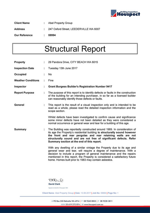 abel-property-29-pandora-structural-inspection-report-page-1