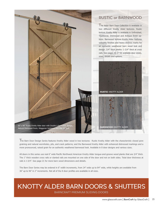 GlassCraft BarnCraft Catalog 2021 Page 2425