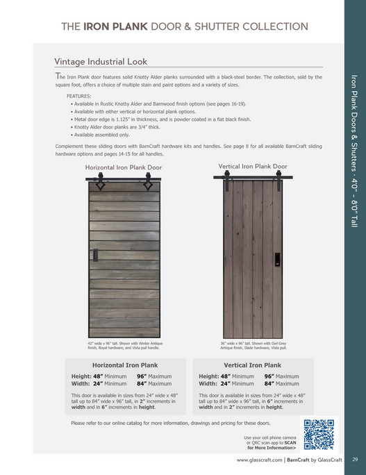 GlassCraft BarnCraft Catalog 2021 Page 2829