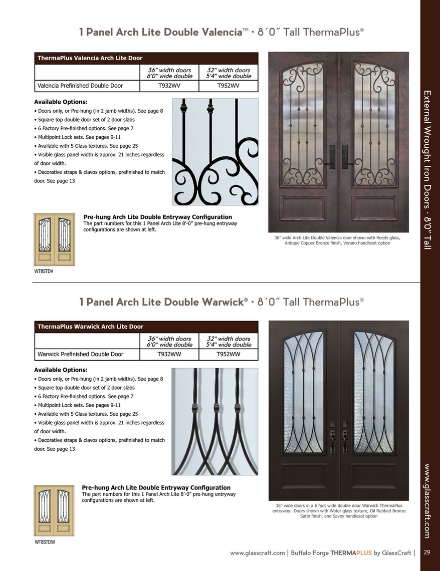 Glasscraft Thermaplus Catalog 18 Page 26 27