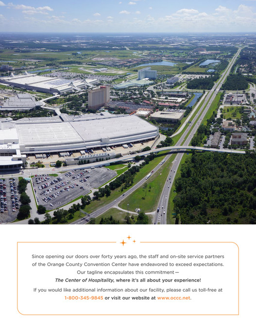 Orange County Convention Center - OCCC West Building Floor Plan Book ...