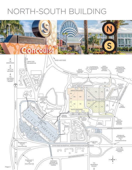 Orange County Convention Center - OCCC North-South Floor Plan Book ...