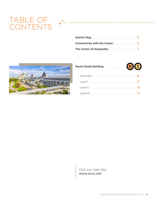 Orange County Convention Center - North-South Floor Plan Book - Page 4-5