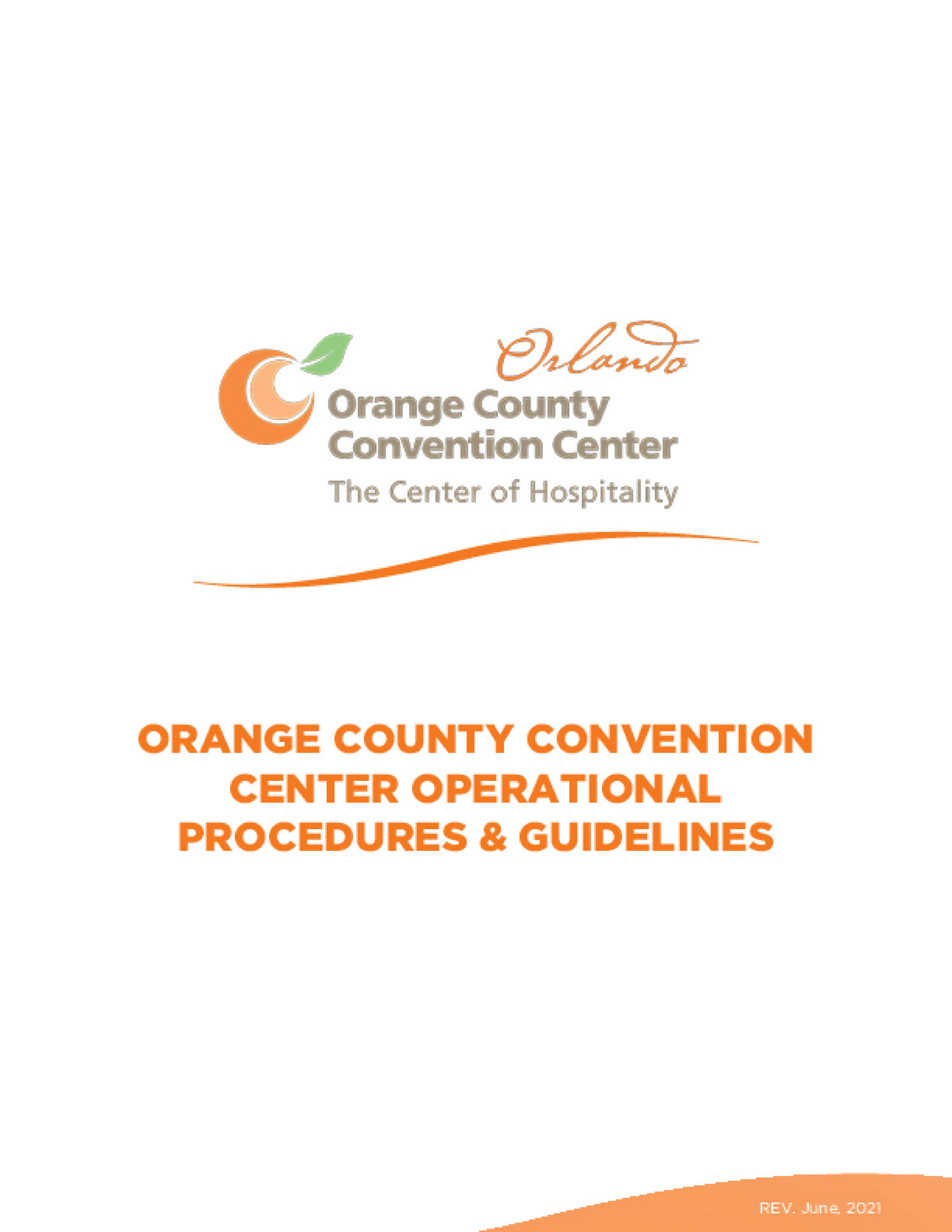 Orange County Convention Center OCCC Operational Procedures and