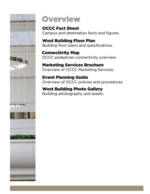 Orange County Convention Center - West Building Resources Flipbook ...