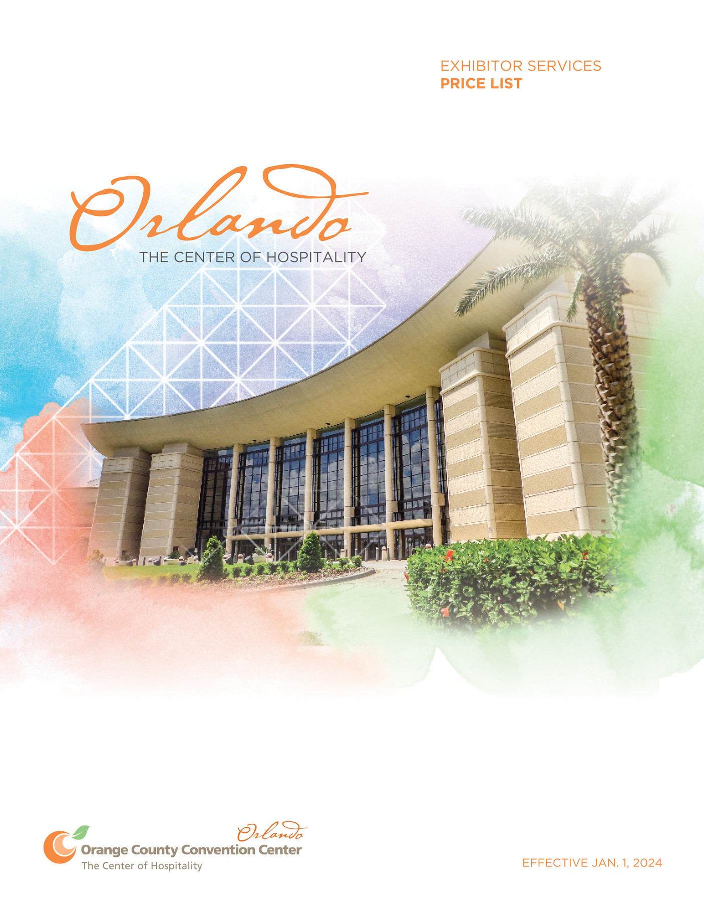 Orange County Convention Center Exhibitor Services Branded Service