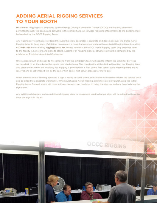 Orange County Convention Center Exhibitor Services Branded Online