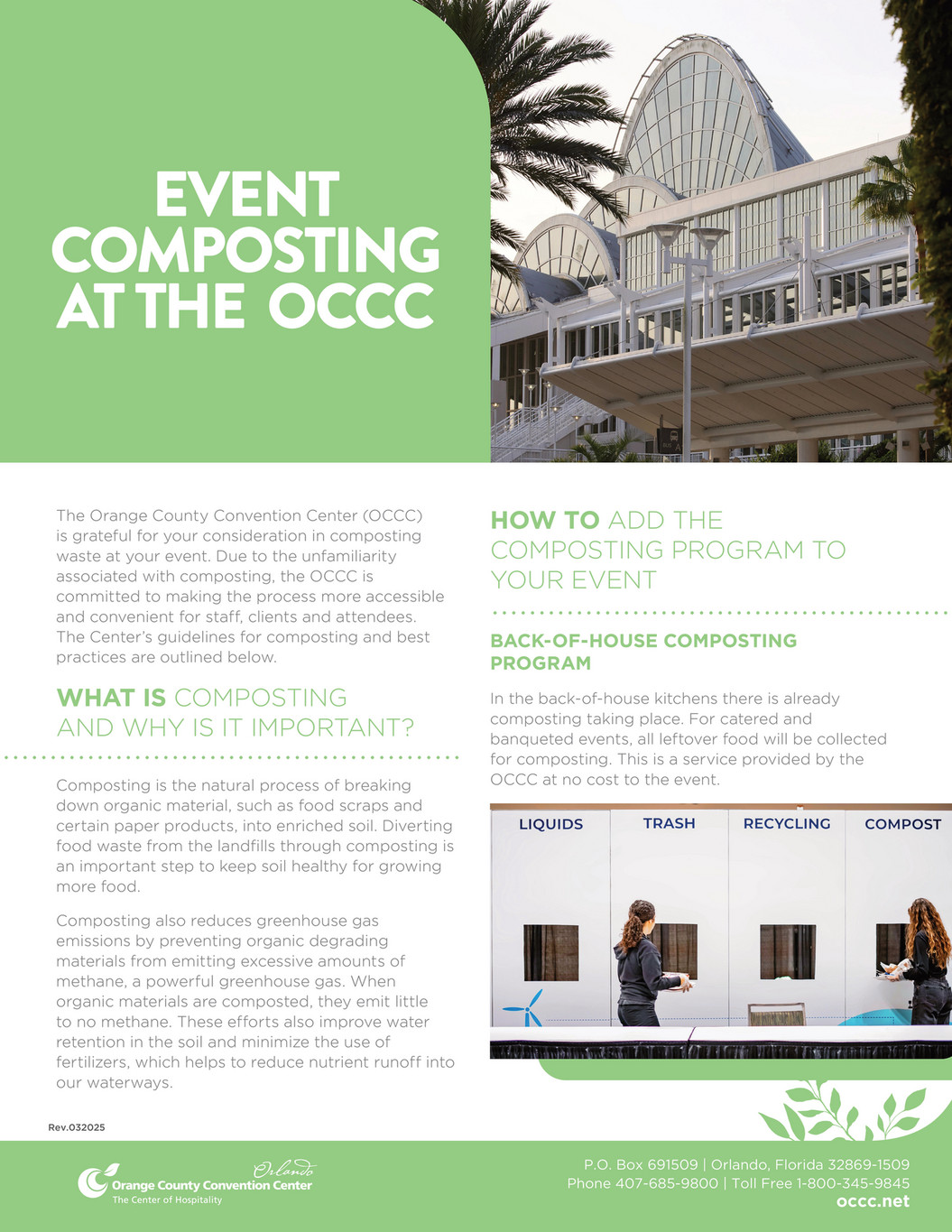 Event Composting at the OCCC link to document