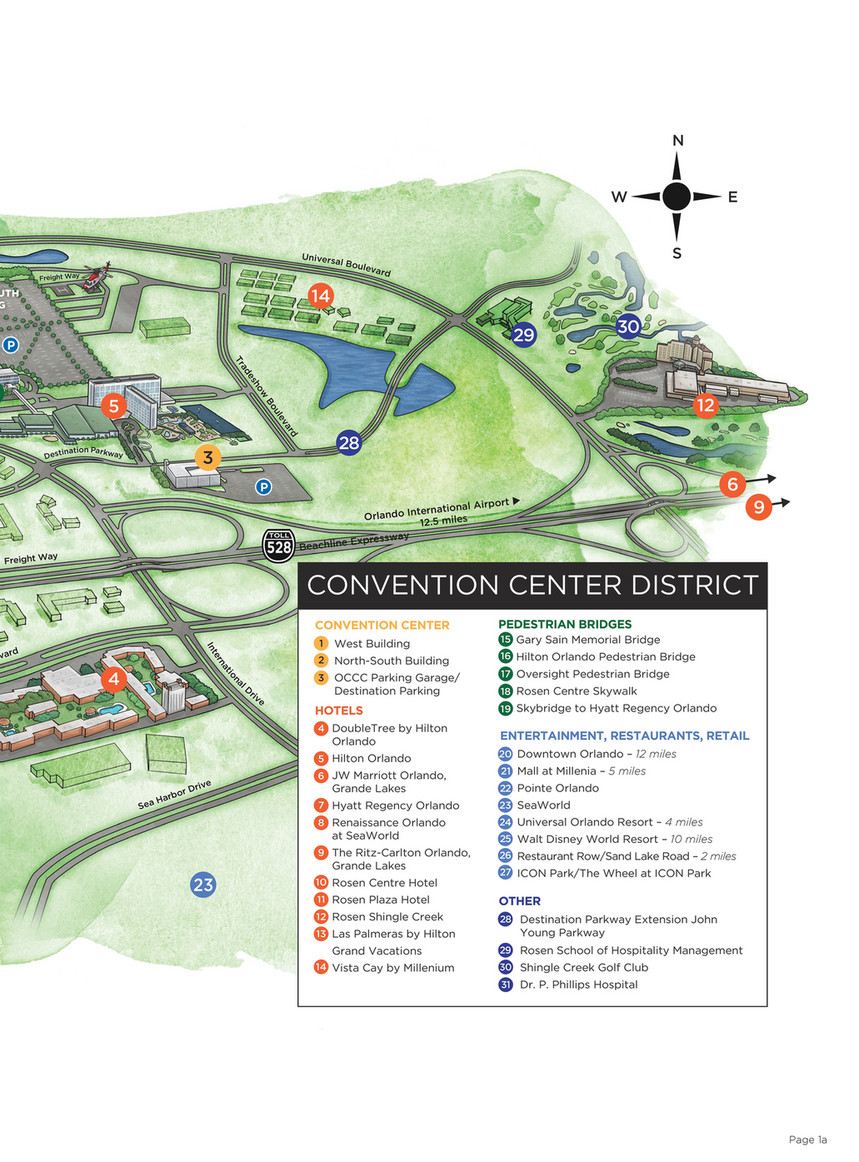 Orange County Convention Center Facility Floor Plans Page 4 5