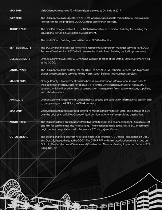 Orange County Convention Center History of the OCCC Page 1617