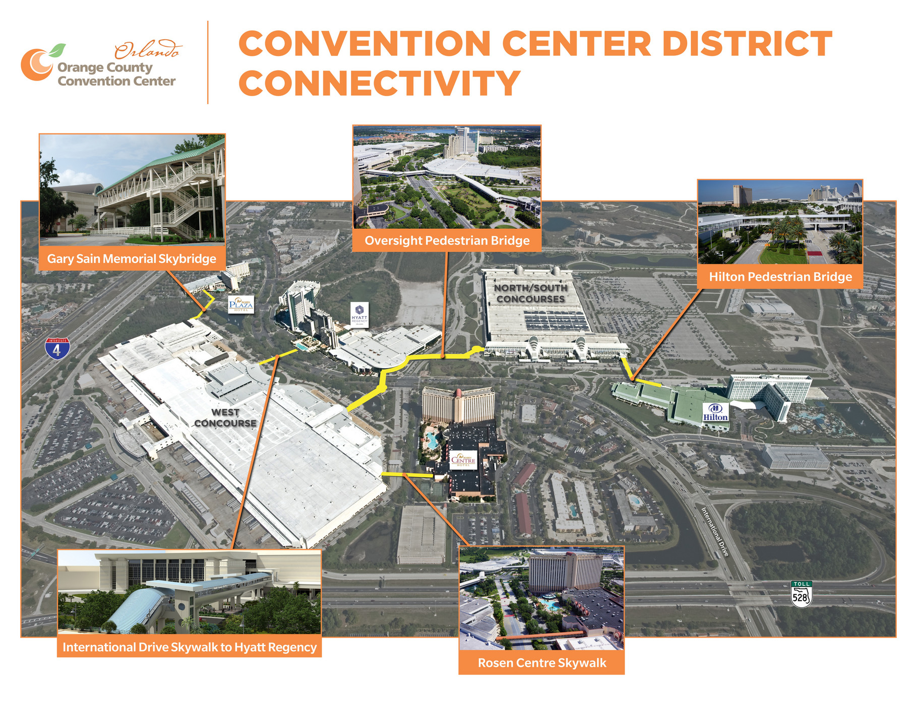 Orange County Convention Center Connectivity Map Page 1 Created