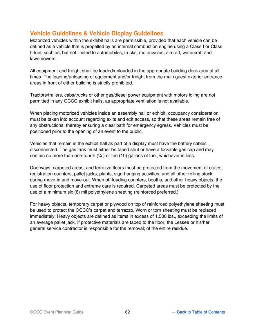 Orange County Convention Center Event Planning Guide Page 64
