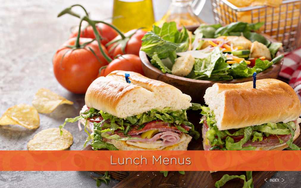 Orange County Convention Center 2022 Catering Menu Centerplate Page