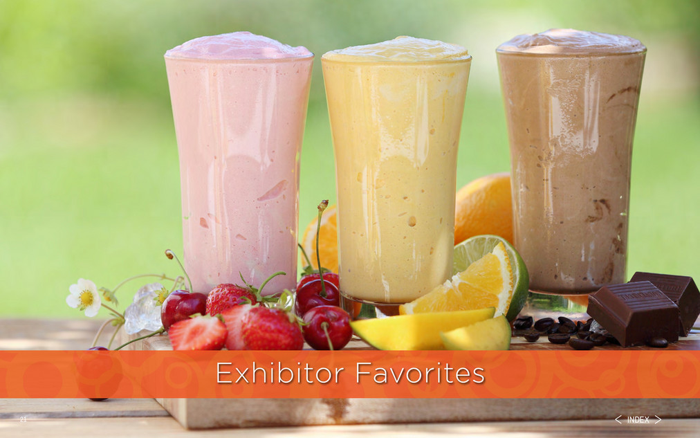 Orange County Convention Center Exhibitor Catering Menu Page 21