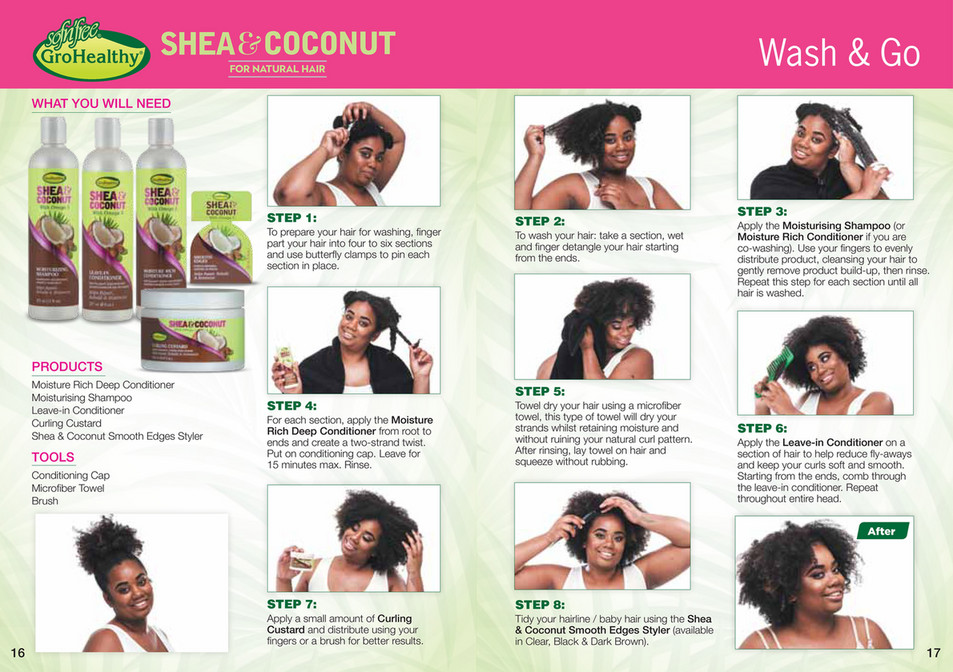 Mm Cosmetics Shea Coconut For Natural Hair Booklet Page 9