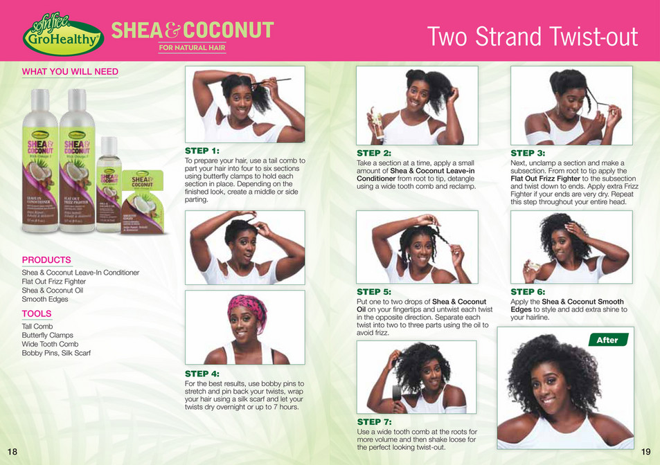 Mm Cosmetics Shea Coconut For Natural Hair Booklet Page 9