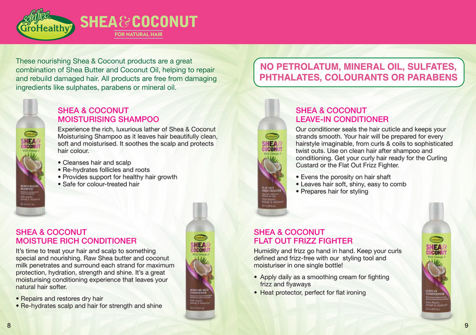Mm Cosmetics Shea Coconut For Natural Hair Booklet Page 4