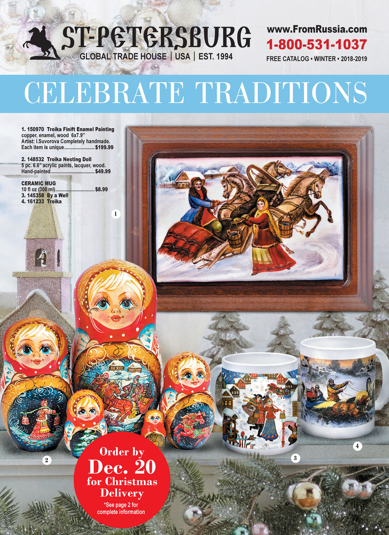 Russian store Corporate Gifts, Russian Souvenirs & Jewelry Catalog