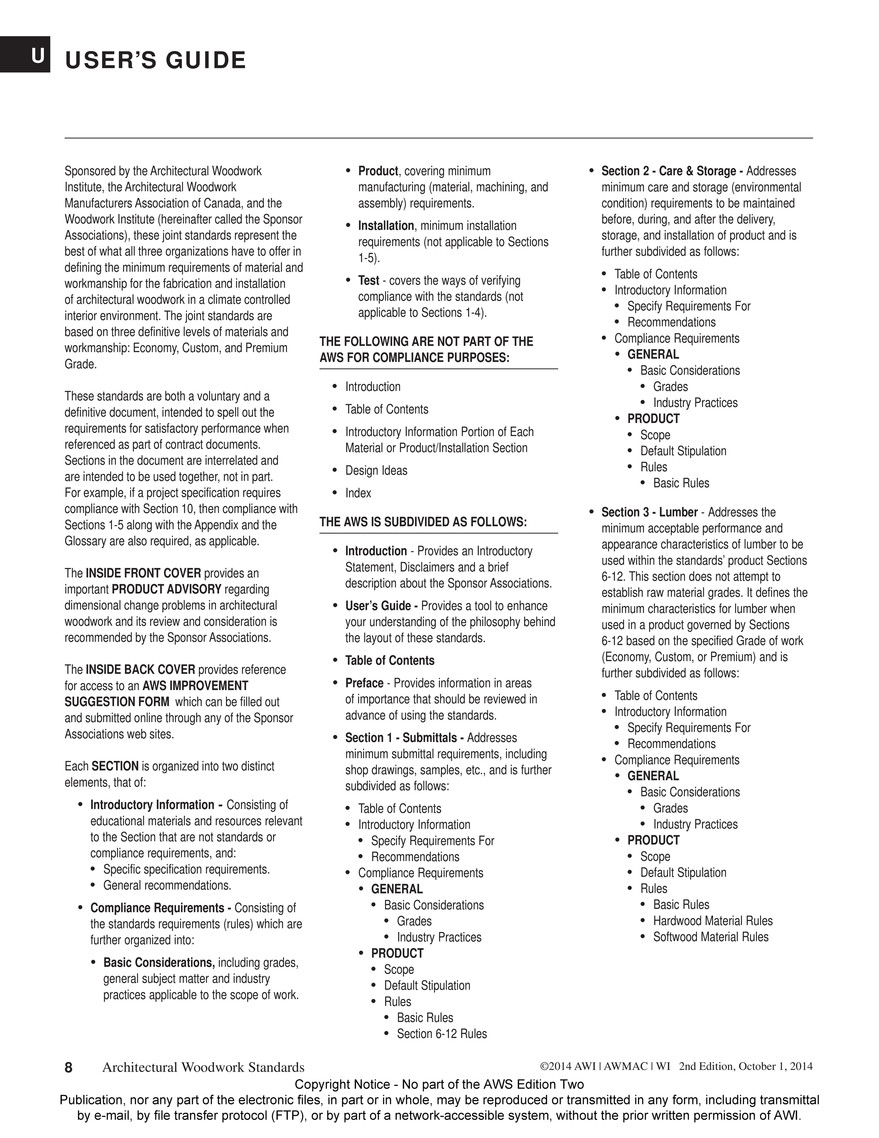 My publications - AWS Standards, 2nd Edition - Page 8-9 - Created with  Publitas.com