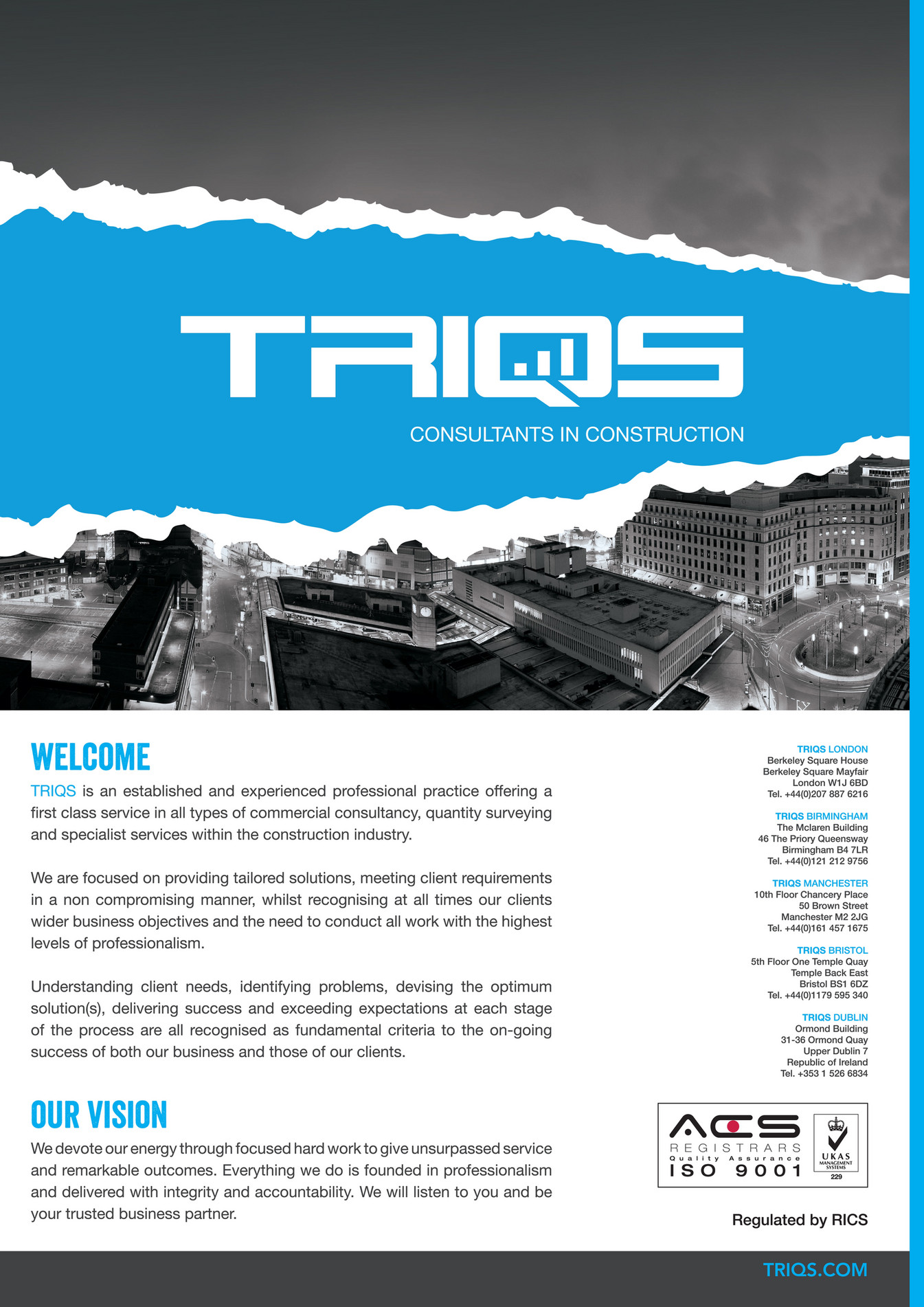 Koga Design Triqs Mission Vision And Values Page 1 Created With Publitas Com