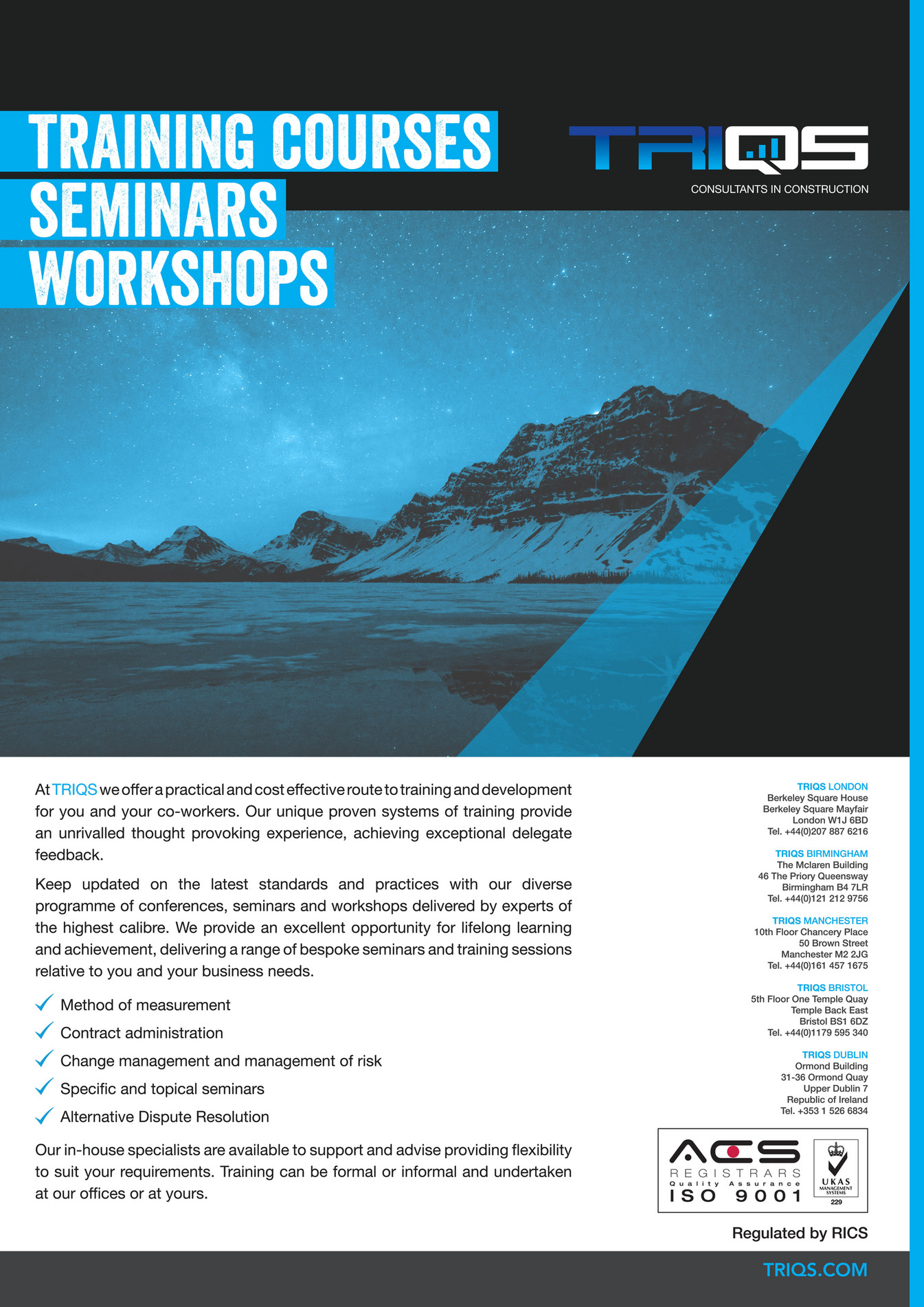 Koga Design Triqs Training Courses Seminars And Workshops Page 1 Created With Publitas Com