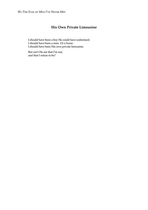 The Exonian Poet The Eyes of Men I've Never Met Page 24 Created
