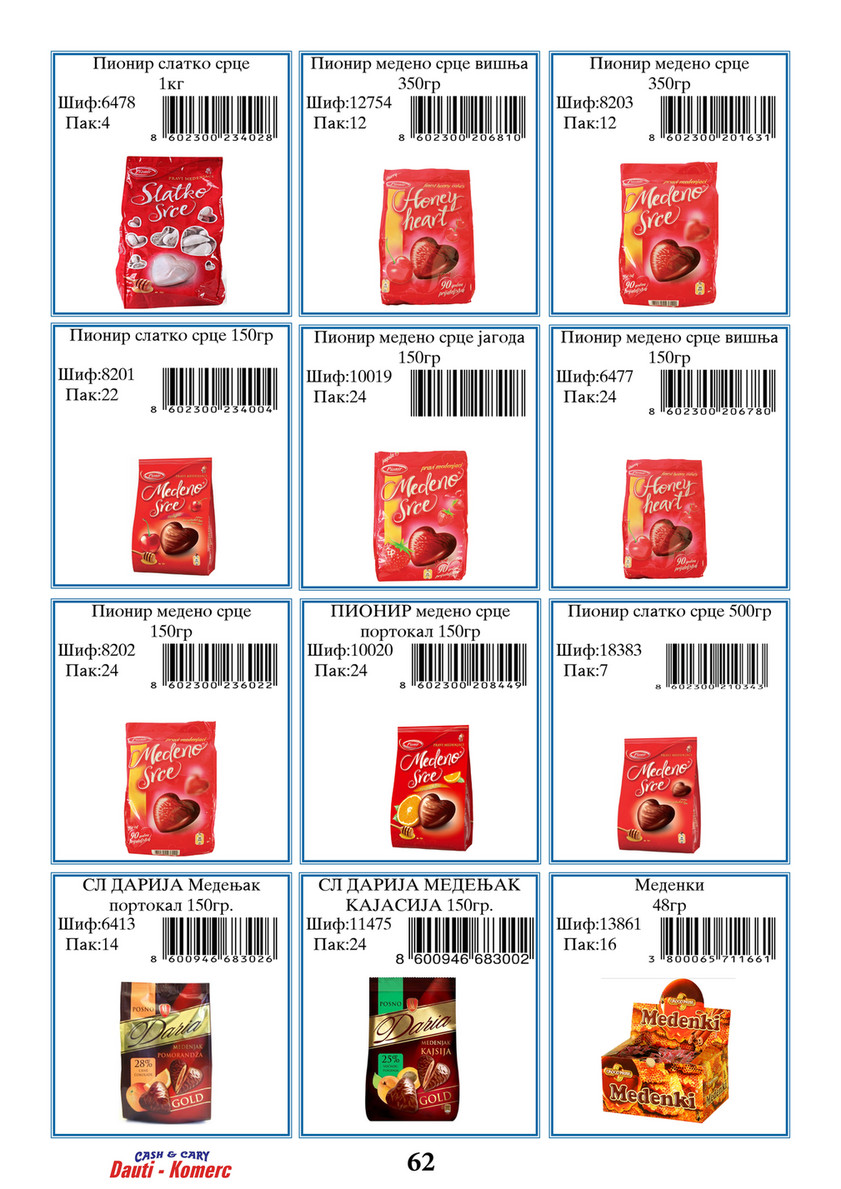 Dauti-komerc - Cash&Cary-KATALOG- - Page 66-67 - Created Dauti-komerc - Cash&Cary-KATALOG- - Page 66-67 - Created
