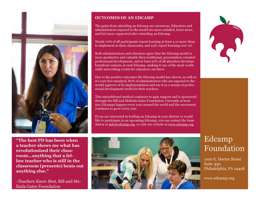 Edcamp Foundation - PD Credit - Page 1 - Created with Publitas.com