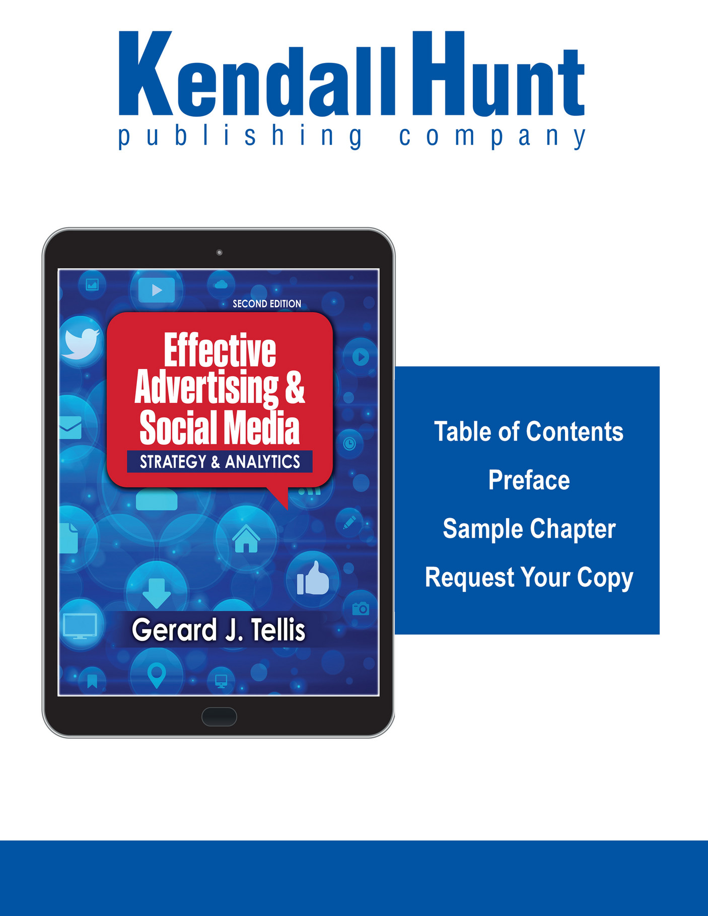 Kendall Hunt Publishing Effective Advertising & Social Media