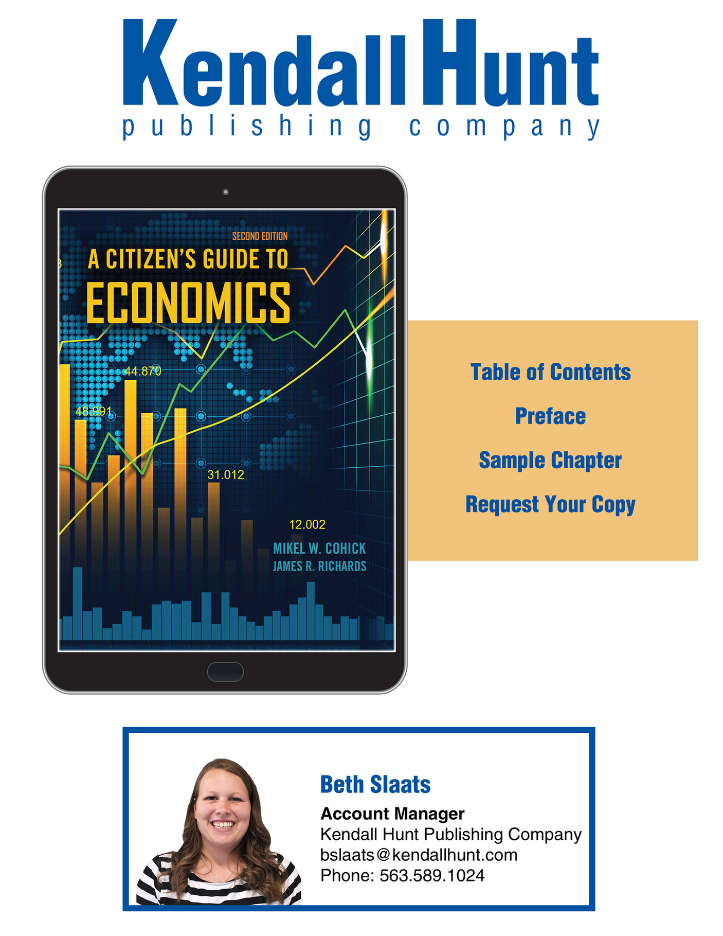 Kendall Hunt Publishing A Citizen's Guide to Economics Exclusive