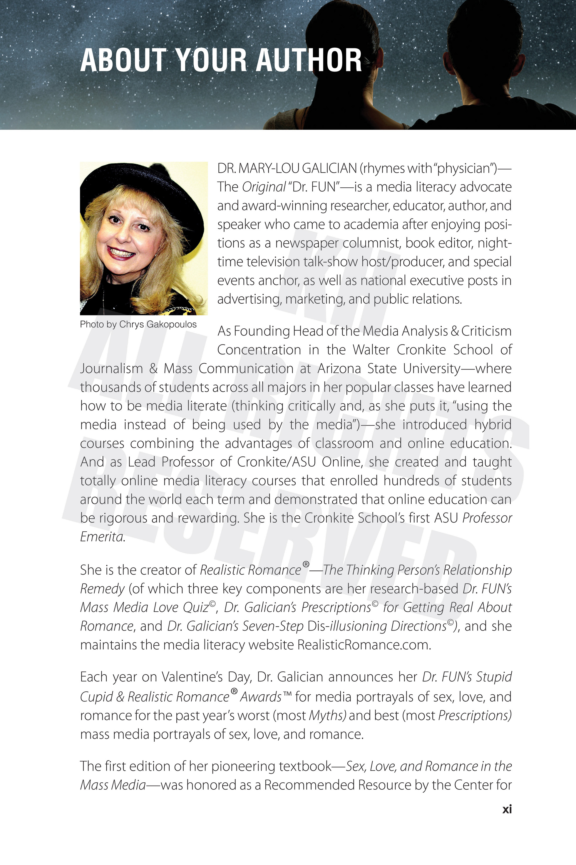 Kendall Hunt Publishing - Sex, Love, and Romance in the Mass Media:  Analysis and Criticism of Unrealistic Portrayals and Their Influence  Exclusive Access - Page 6-7 - Created with Publitas.com