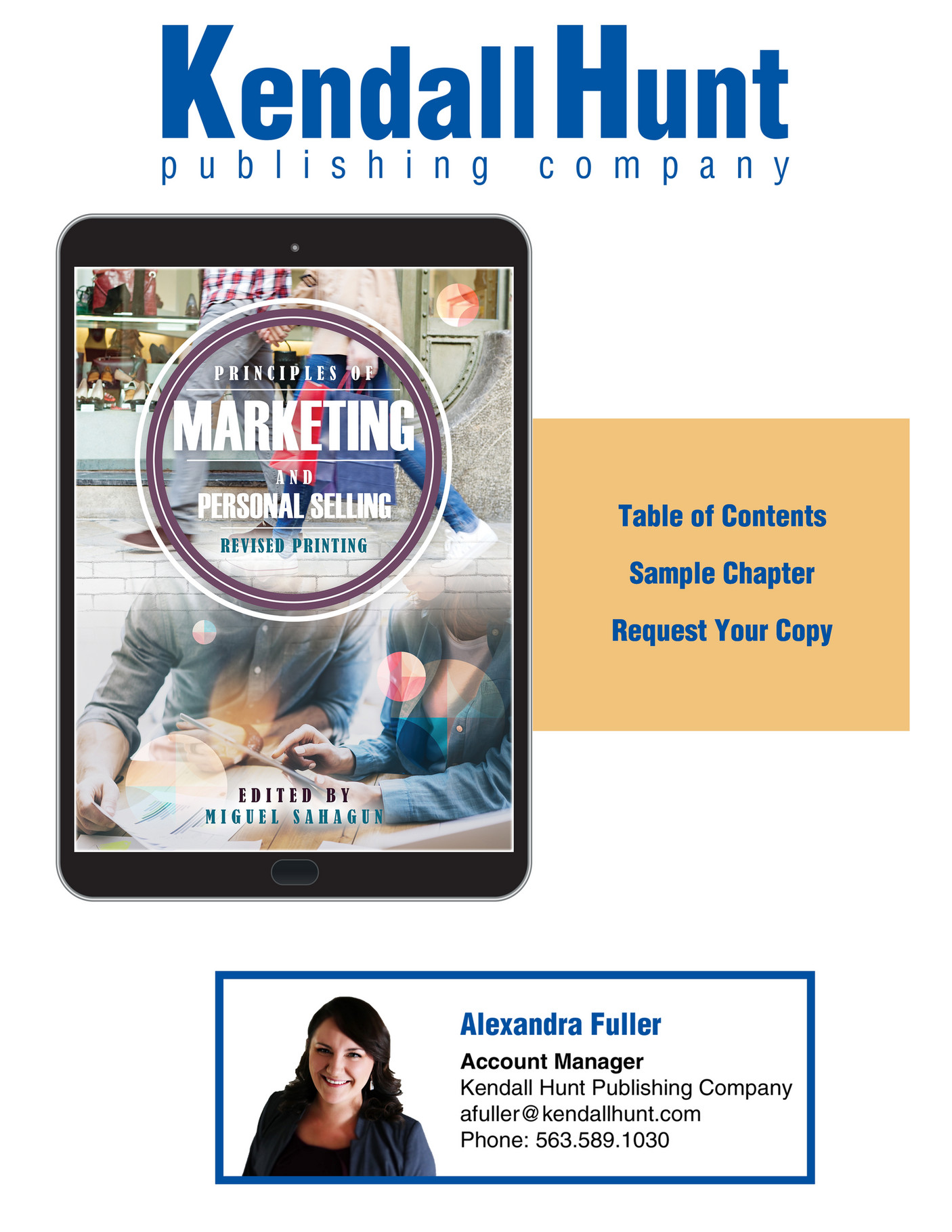 Kendall Hunt Publishing Principles of Marketing and Personal Selling