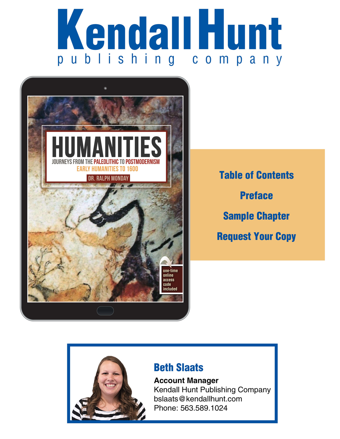 Kendall Hunt Publishing Humanities Journeys From The Paleolithic To Postmodernism Exclusive 5055