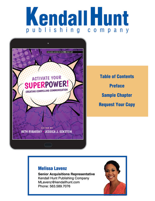 Kendall Hunt Publishing - Activate Your SUPERPOWER! Creating Compelling Communication - Page 1 ...