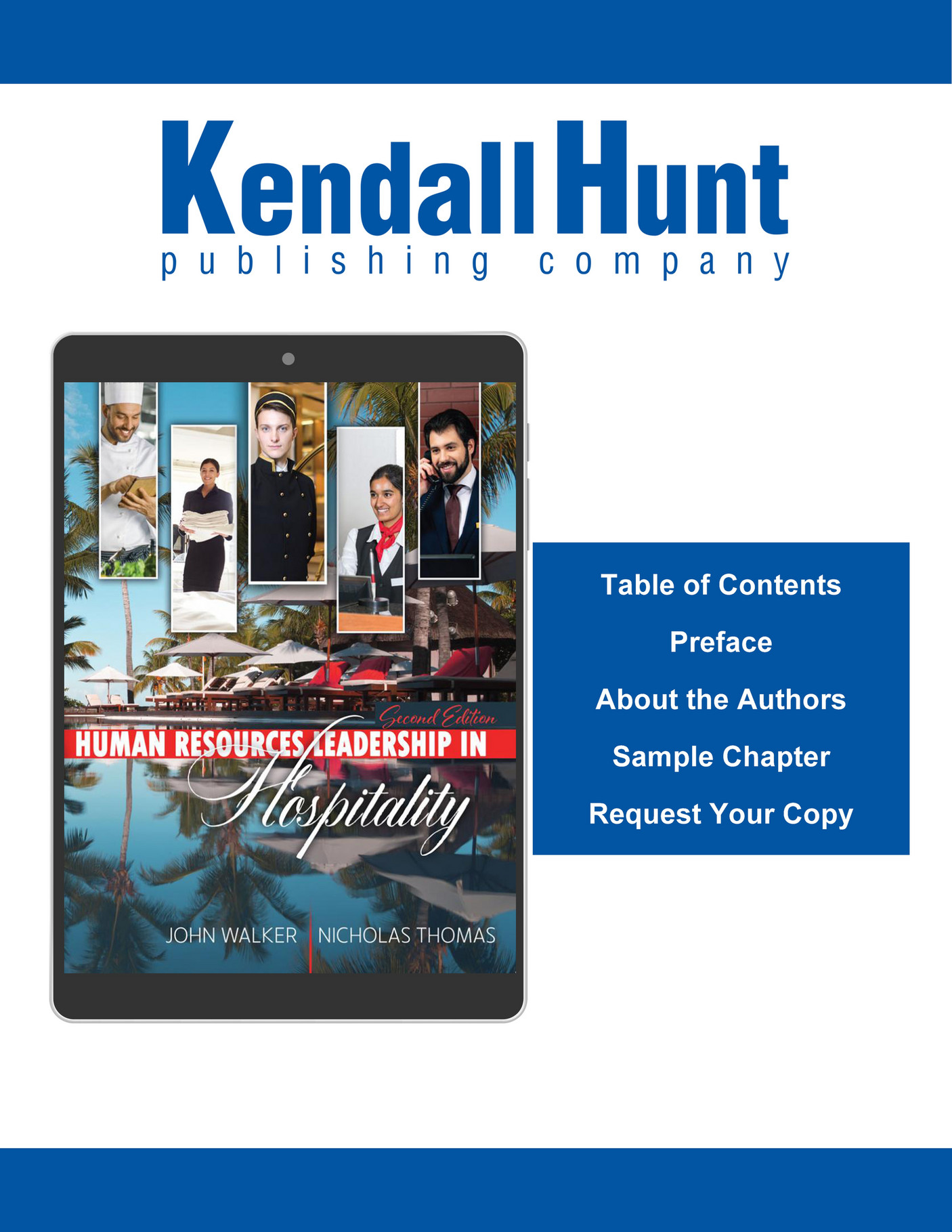 Kendall Hunt Publishing - Human Resources Leadership In Hospitality ...