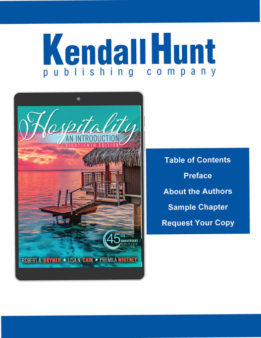 Kendall Hunt Publishing Hospitality An Introduction Exclusive Access