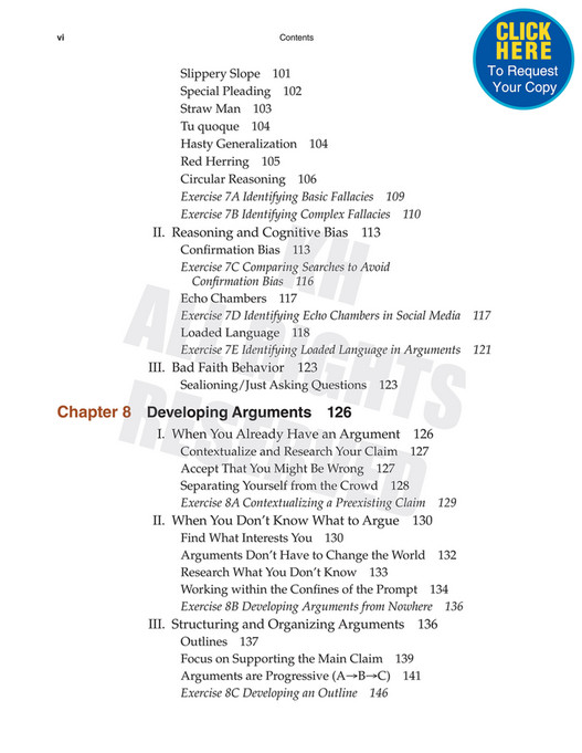 Kendall Hunt Publishing - Rhetoric and Arguments: A Primer in Ethical ...