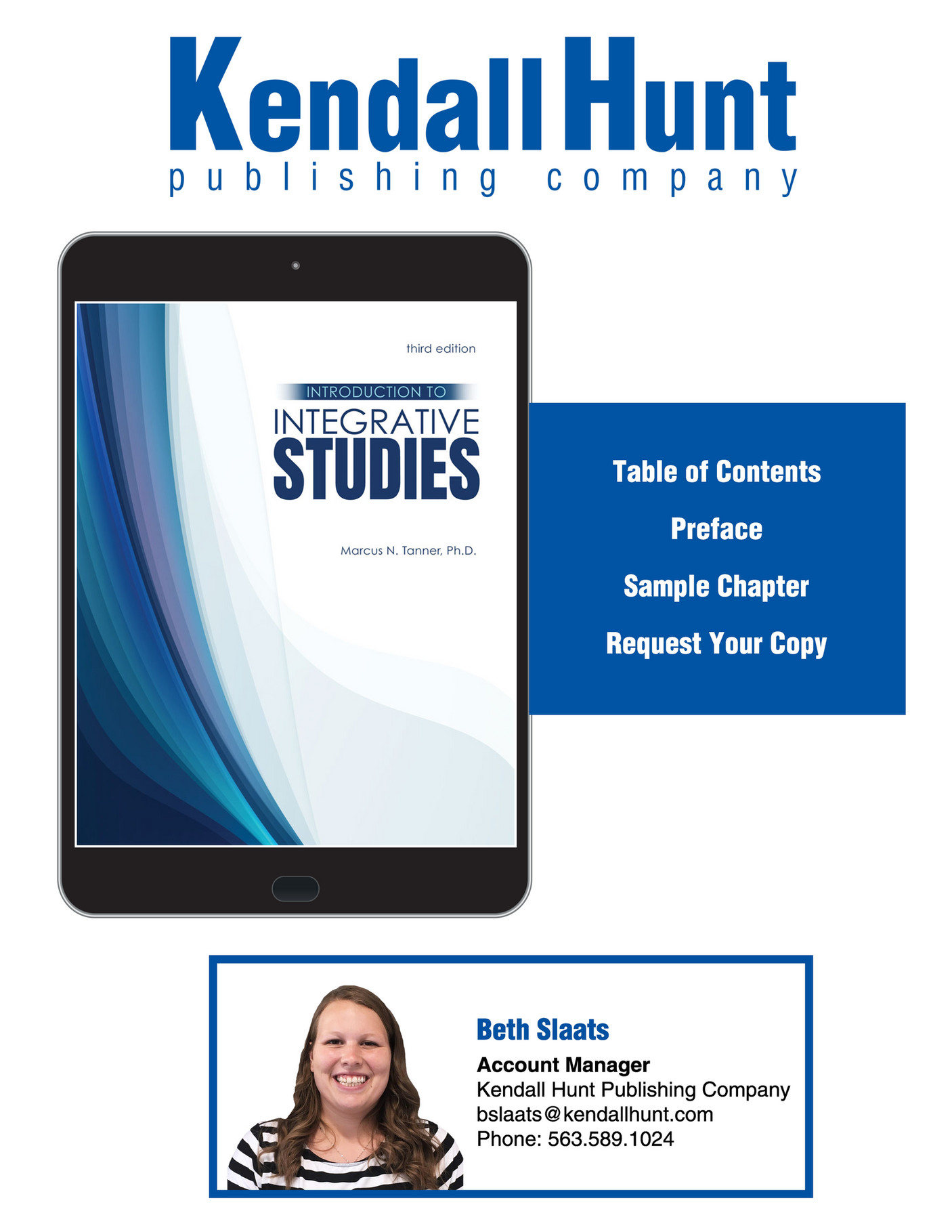 Kendall Hunt Publishing - Introduction To Integrative Studies - Page 2 ...