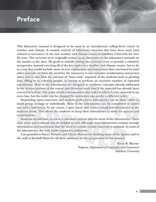 Kendall Hunt Publishing - Introduction to Weather and Climate Lab ...