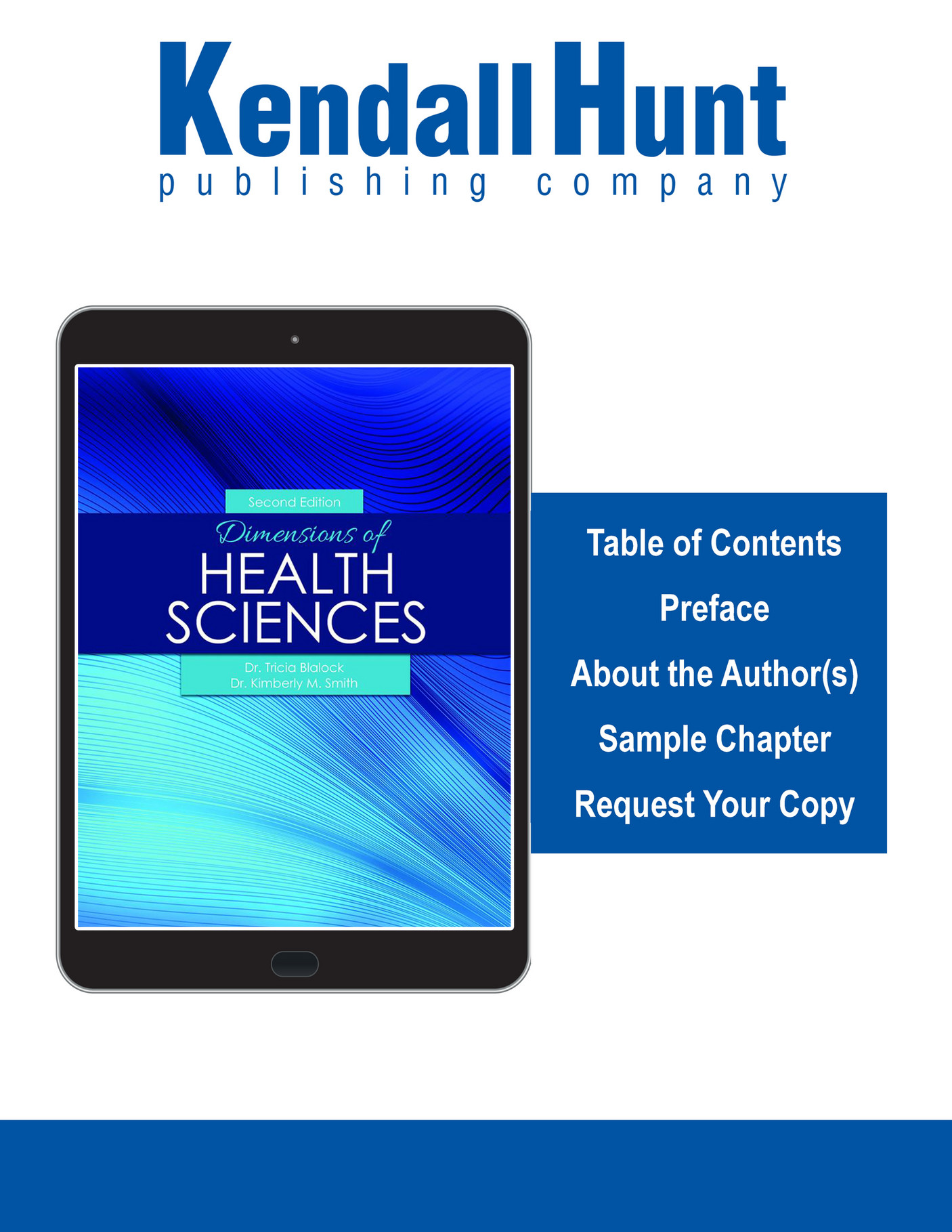 Kendall Hunt Publishing Dimensions Of Health Science Studies Page 1 