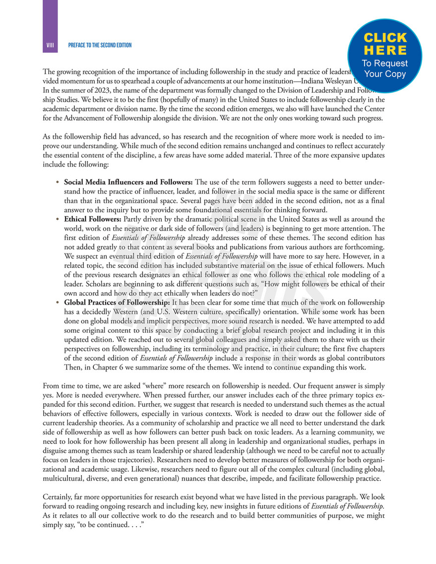 Kendall Hunt Publishing - Essentials of Followership: Rethinking