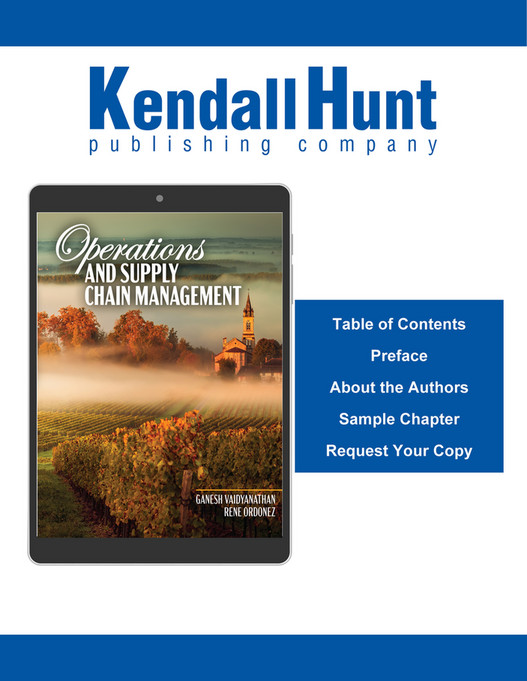 Kendall Hunt Publishing - Operations and Supply Chain Management Exclusive Access - Page 1 ...