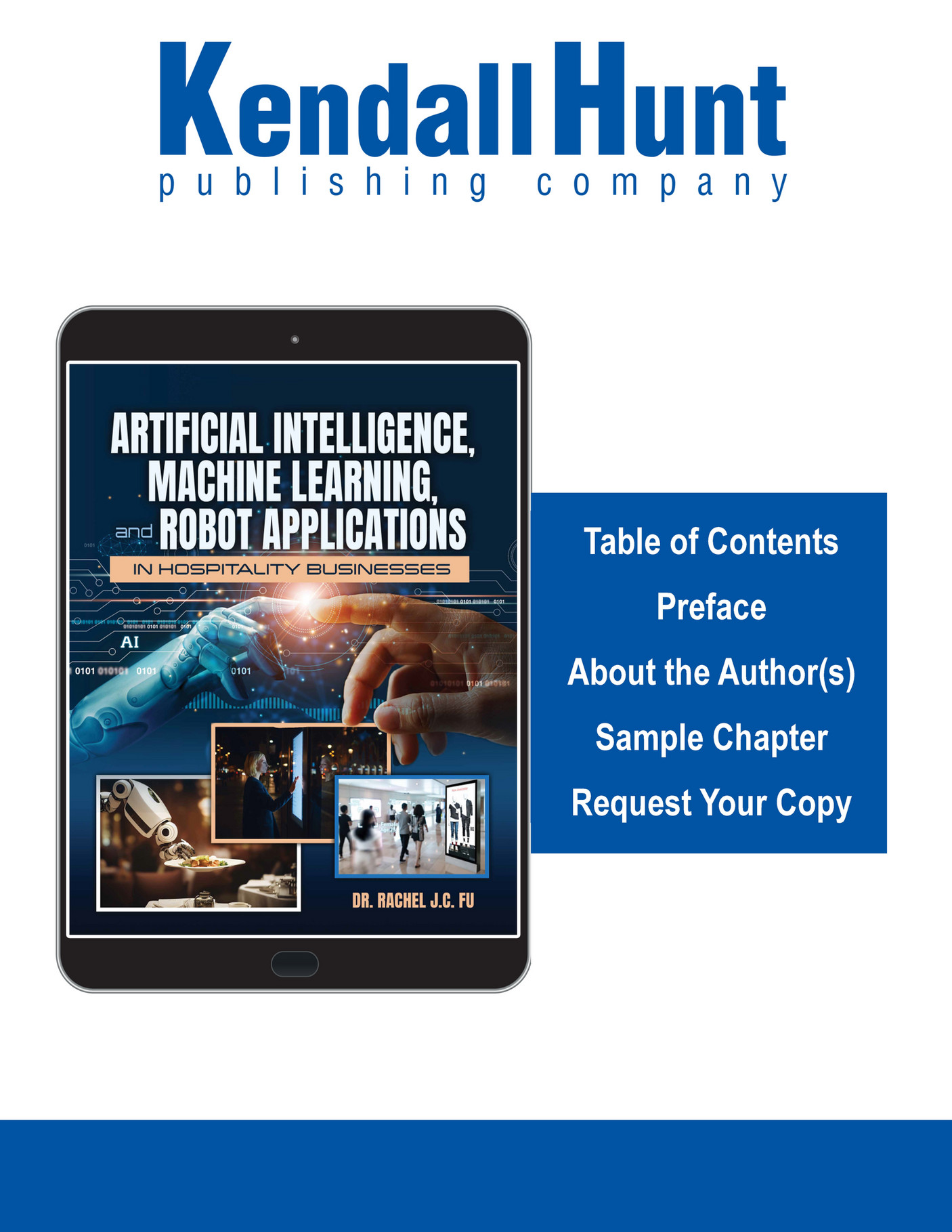 Kendall Hunt Publishing Artificial Intelligence Machine Learning