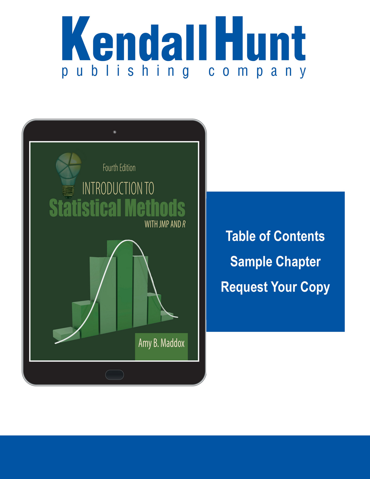 Kendall Hunt Publishing - Introduction To Statistical Methods With JMP ...